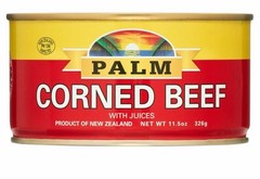 (PACK of 2 CANS) Palm Corned Beef with Juices 11.5 Oz. Can