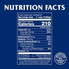 Sausage, Hot & Spicy Flavored, 12g Protein Per Serving, 4.6 oz Can (Pack of 6)