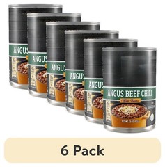 (6 pack) Angus Beef Chili with Beans 15 oz. Can Savory
