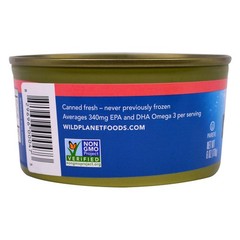 Wild Pink Salmon, Skinless & Boneless, 6 oz (170 g)
