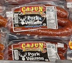 Cajun Family Traditions Pork & Venison Sausage 20 Oz (2 Pack)