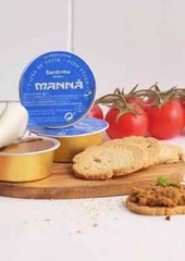 Cans Sardine Spread Manna Portuguese 20x22g Portugal Fish Pate 528g 17oz 1.16lbs