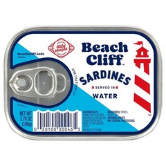 Nutritious Wild Caught Sardines in Water – 3.75 oz Can – Perfect for Recipes