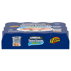 Armour Original Vienna Sausage – 12g Protein Per Serving, 4.6 oz Can Multiple Pk