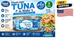 Great Value Chunk Light Tuna in Water, 5 oz