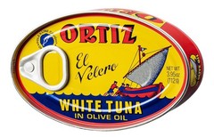 Ortiz White Tuna in Olive Oil, Fresh Tender Slices, Spanish Wild Caught Tuna