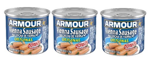 Armour Vienna Sausage Original 3 Pack