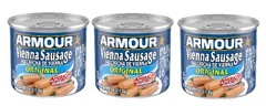 Armour Vienna Sausage Original 3 Pack