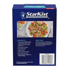 StarKist Chunk Light Tuna in Water – 2.6 oz Pouch (8-Pack)