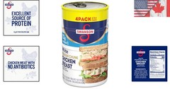 Swanson Canned Chicken Breast, Gluten-Free, Pack of 4 – Quick Meal Solution