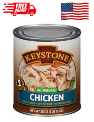 Keystone All Natural Canned Chicken Fully Cooked 28 Oz No Water Added