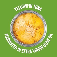 E.V.O.O. Yellowfin Tuna in Extra Virgin Olive Oil – 4.5 oz Can, Pack of 12