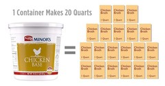 Minor’s Chicken Base, Pack of 5, No MSG