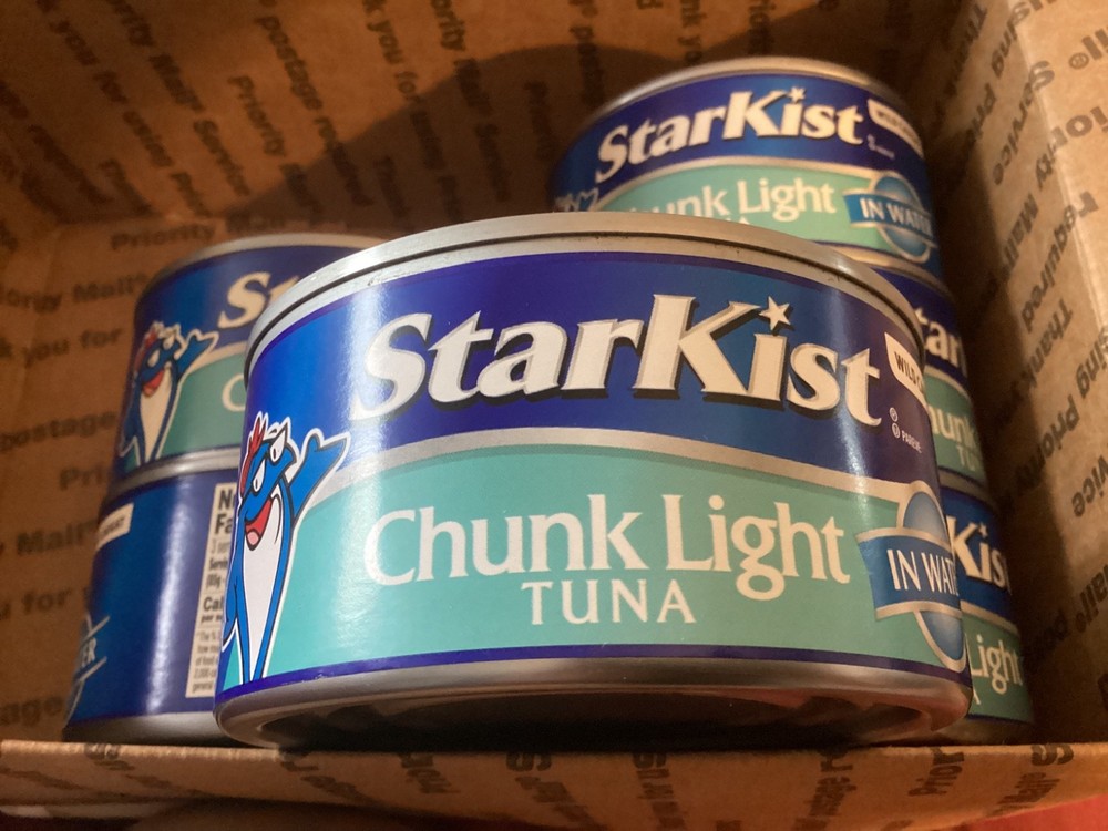 Eight (8) 12oz. cans of StarKist Chunk Light Tuna in Water Wild Caught