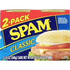 SPAM Classic, 12 oz Aluminum Can (2 Pack Canned)