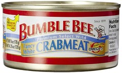 Bumble Bee White Crabmeat, 6 Ounce