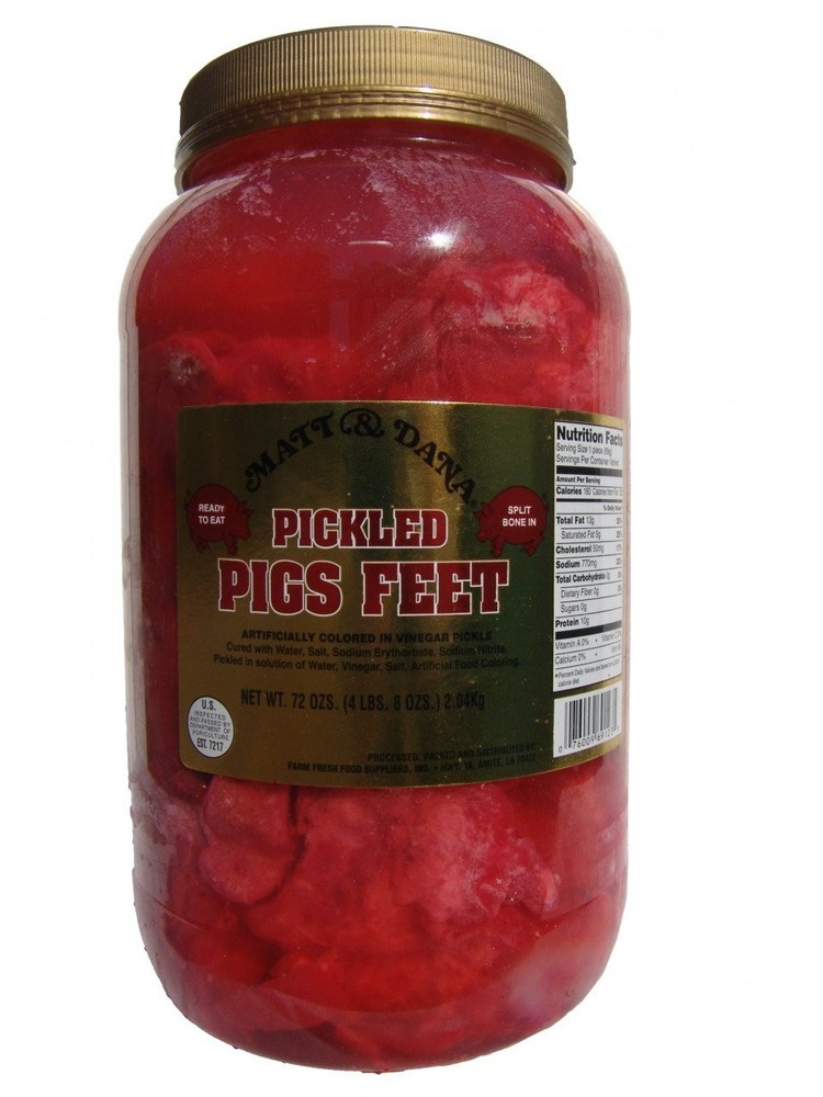 Pickled Pig’s Feet – Gallon