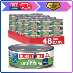 Bumble Bee Chunk Light Tuna In Oil 5oz Cans Pack of 24 Wild Caught Skipjack Tuna