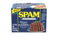 Figgy Pudding Flavor Spam Collectors Holiday 2pk Limited Edition Christmas