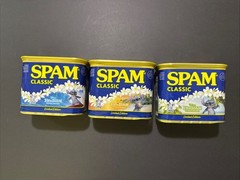Lilo and Stitch SPAM Limited Edition SET OF 3 From Hawaii 12 Ounce Cans