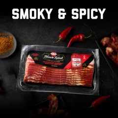 Hormel® Black Label® Bacon Frank’s RedHot Infused Thick Cut Bacon