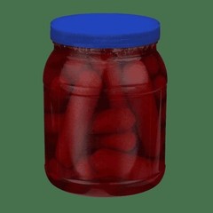 Ready To Eat Pickled Sausage Convenient Resealable Jar Fully Cooked Snack New