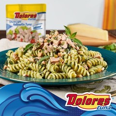 Dolores Tuna Chunk Light Yellowfin Tuna in Water, 2.6 oz Pouch (Pack of 24)