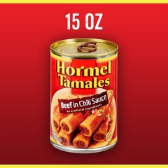 Hormel Beef Tamales 15 Oz (8 Pack)