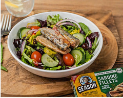 Season Sardine Fillets in Olive Oil Wild Caught 4.375Oz x 6 Zero sugar, wild