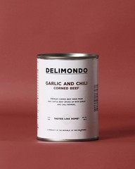 Delimondo Garlic and Chili Corned Beef 260g Philippines