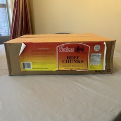Yoders Canned Beef Chunks 28oz – Fully Cooked, Ready to Eat Meat