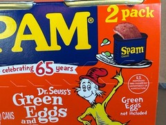 Spam Classic Green Eggs And Ham SPAM LIMITED EDITION (Two 12oz Cans) (6/2028)