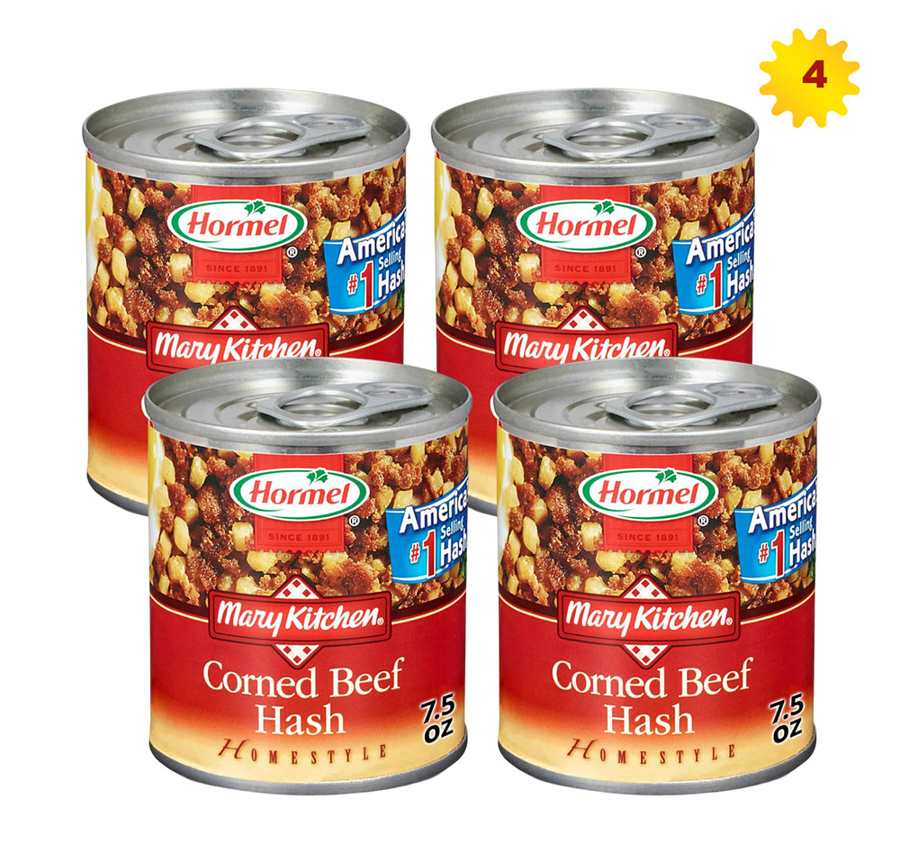 Hormel Mary Kitchen Corned Beef Hash, 7.5 Ounce x 4 cans