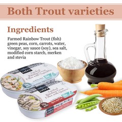 COLE’S Open & Eat Meals Variety Pack | 5.6 oz Hand-Packed Smoked Salmon & Tro…