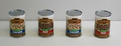 KEYSTONE ALL NATURAL MEAT Beef x2 & Chicken x2 cans – 14.5 OZ 58 oz total