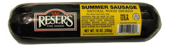 Reser’s Natural Wood Smoked Chub Sausage 10 oz.