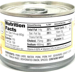 Underwood Variety Pack (3 Corned Beef Spread, 3 Liver Wurst Spread) 4.25 oz~2027