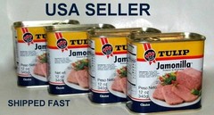 4 Tulip Pork Luncheon Meat Jamonilla Fully Cooked Sandwich Spread Denmark Snack