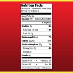 *.•Hormel Beef Tamales 🫔 15 Oz (8 Pack)•.*
