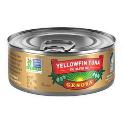 Genova Yellowfin Tuna In Olive Oil, 5 Ounce, 24 Per Case