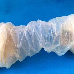 8M*85mm Sausage Casing Edible Collagen BBQ Smoked Meat Ham Maker Kitchen Tool