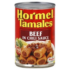 Canned Beef Tamales, 15 Oz | 12 Individually Wrapped Servings | BPA-Free