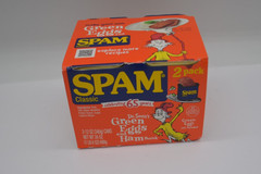 Spam Classic Green Eggs And Ham SPAM LIMITED EDITION Two 12oz Cans July 2028