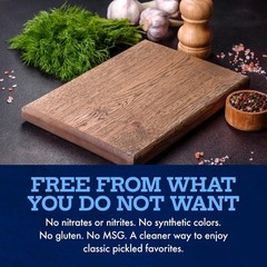 Mild Pickled Sausage, Gluten-Free, No MSG, Clean Ingredients