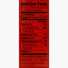 HORMEL Beef Tamales in Chili Sauce, Canned Tamales, Shelf-Stable, 15 oz Steel