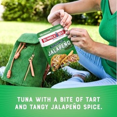 Jalapeno Seasoned Tuna, 2.5 Oz Pouch – Ready to Eat – Wild Caught Tuna Packet –