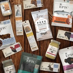 EPIC Snack Strips, Wagyu Beef Steak, Grass-Fed and Paleo Friendly, 0.8 oz, 10 ct