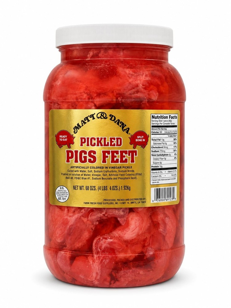 Pickled Pig’s Feet – Gallon