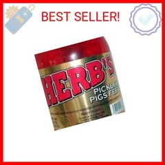 Herb’s Pickled Pigs Feet 40 oz 1/2 Gallon