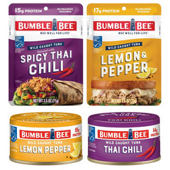 Sandwich in Seconds Tuna Salad, 2.5 Oz Pouches (Pack of 12) – Ready to Eat – Wil